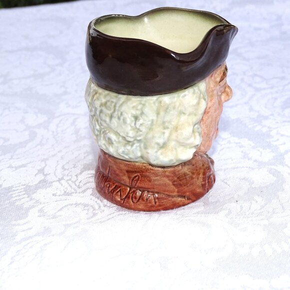 Vtg Toby Jug Royal Doulton Sam Johnson Character Jug England Vintage 3.25" - Picture 5 of 7